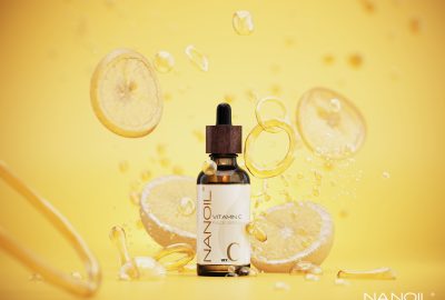 dobré sérum na obličej s vitaminem c Nanoil