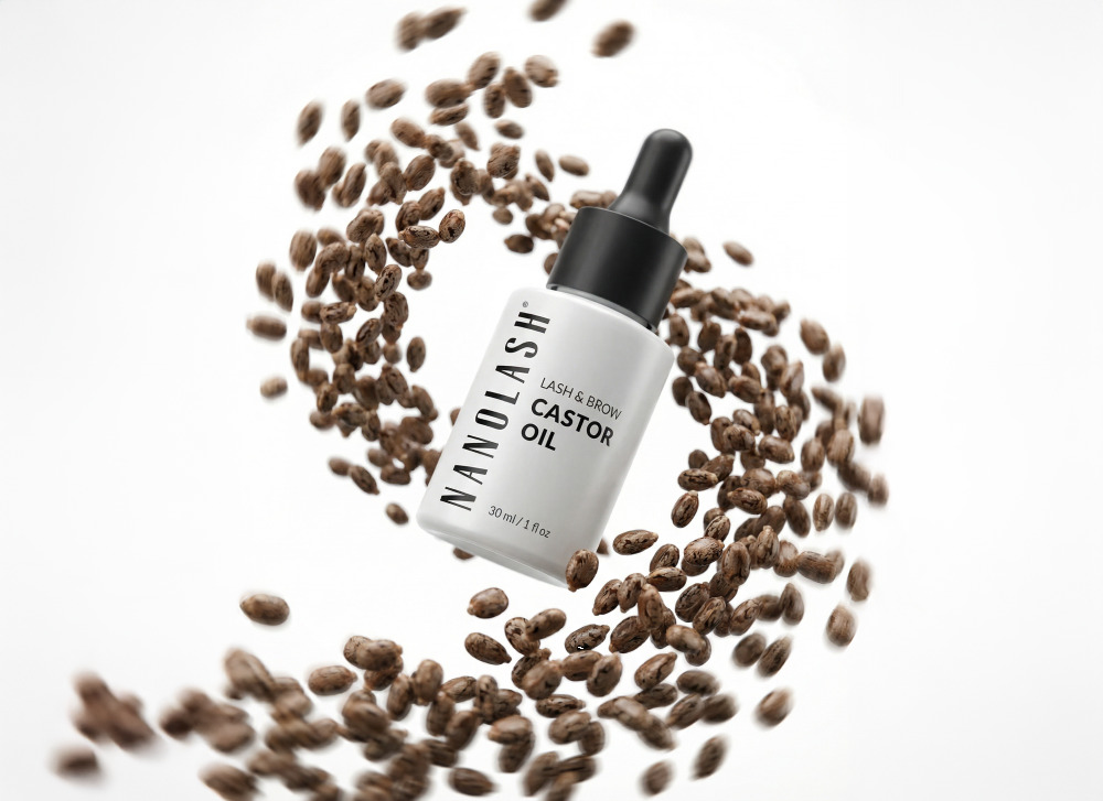 nanolash ricinový olej na obočí